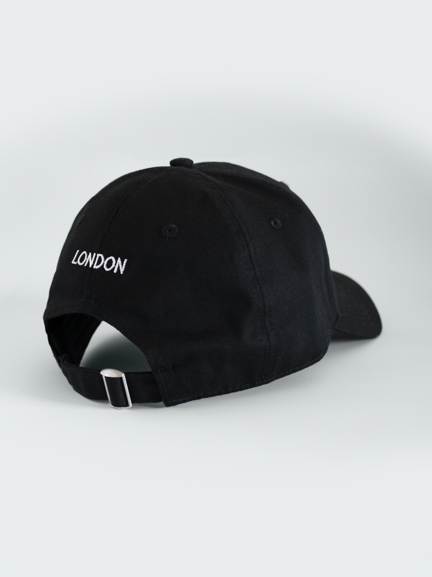 STRUCTURED CLUB CAP - BLACK