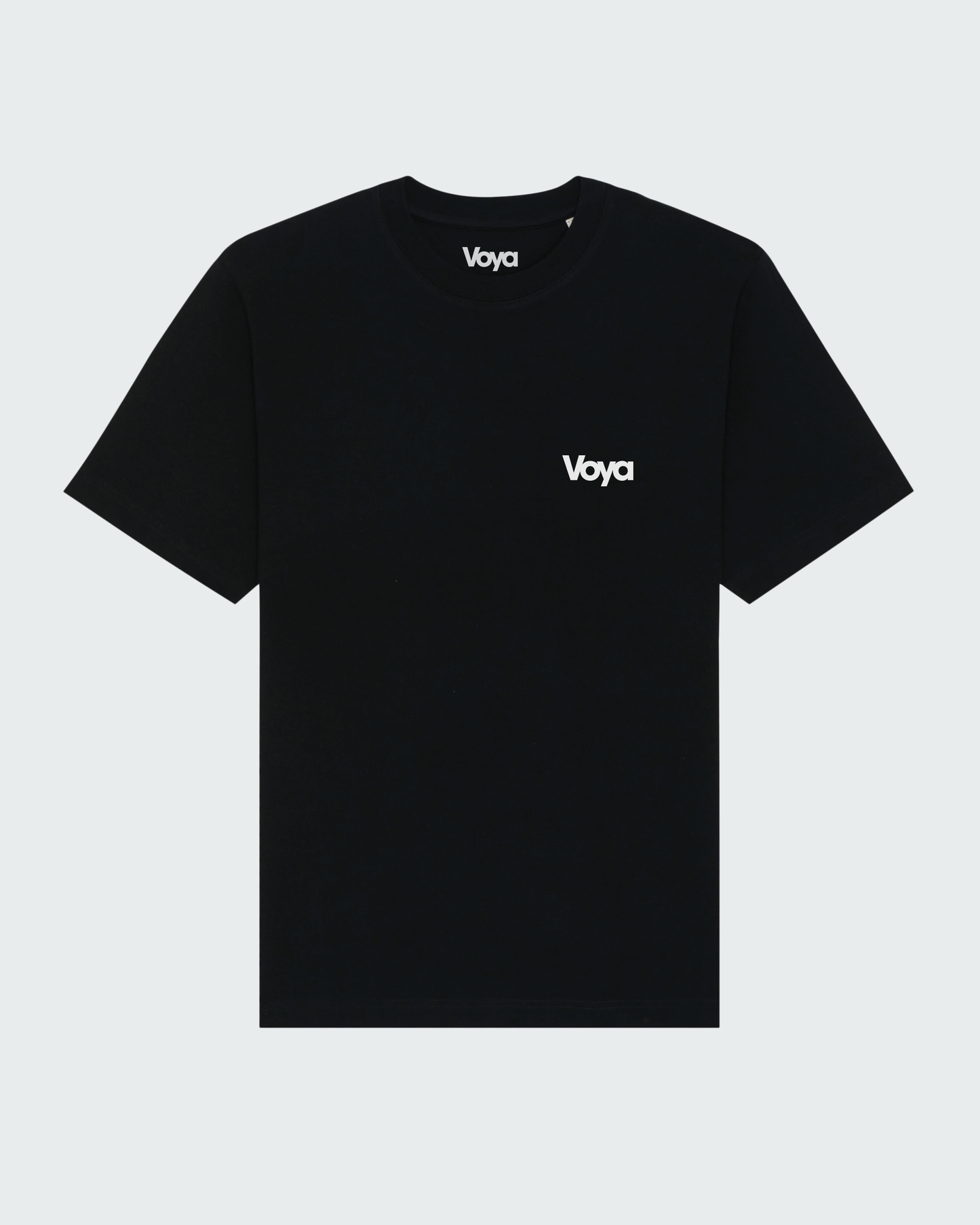 VOYA SIGNATURE T-SHIRT - BLACK